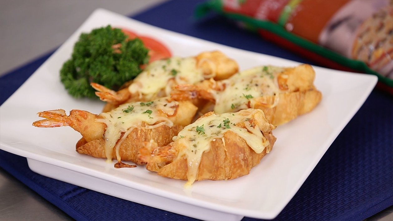ครัวซองต์ไส้กุ้งทอดซอสพิซซ่าอบชีส – เมนูอาหาร สูตรอาหาร และวิธีทำง่ายๆ กว่า 300 เมนู