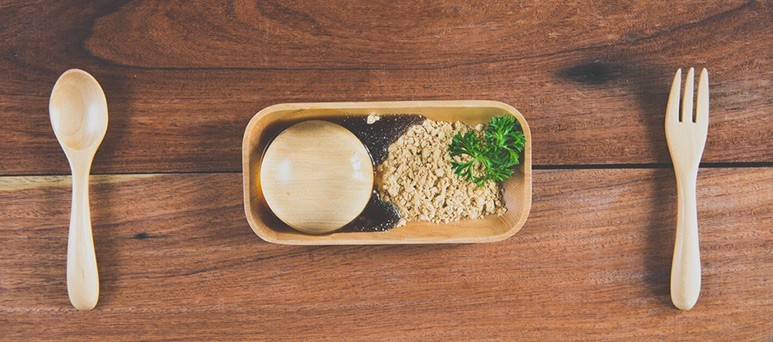 Japanese raindrop cake Japanese raindrop cake